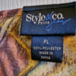 Style & Co. Warm Toned Top